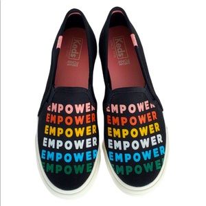 Keds double decker empower graphic sneakers